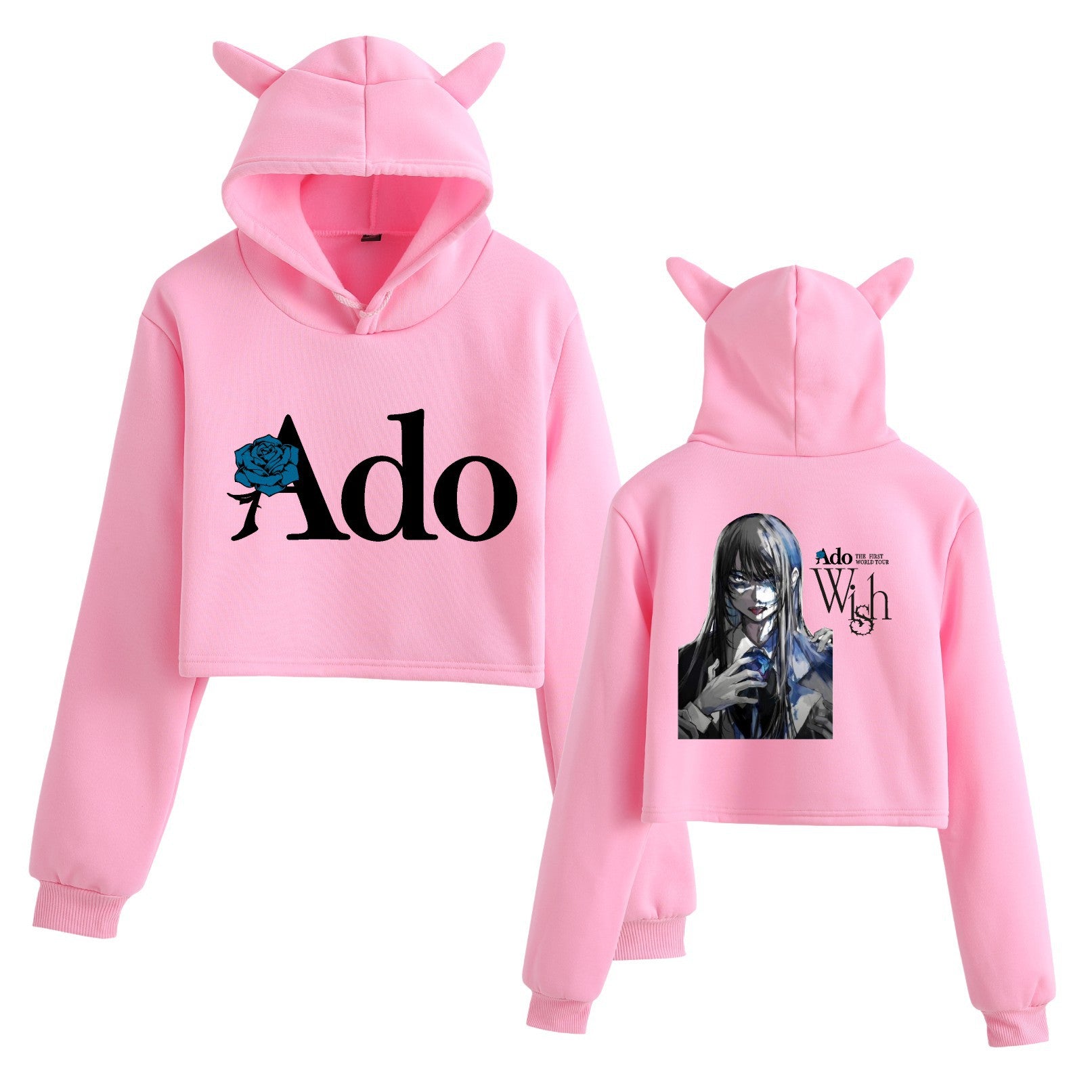Ado Wish Tour T-shirt Japan Singer Print T-shirt