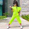 Children's Clothing New Jumpsuit Fashion Casual Sleeveless Vest Girls Solid Color Jumpsuit Ins Style