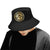 Men's and women all lizard Over Print Bucket Hat