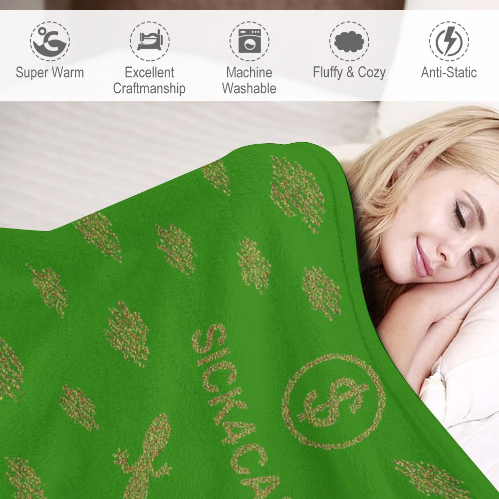 🔥 SICK4CASH® Legacy Blanket — Anti-Pilling Flannel