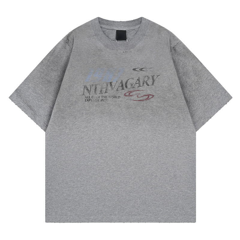 Unisex Loose Fit Short Sleeve Tee – Streetwear Couple Edition