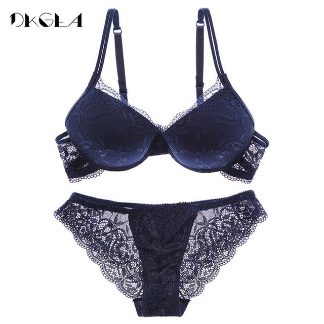 Super Gather Black Lace Lingerie Set – Lift, Lace, and Unapologetic Confidence