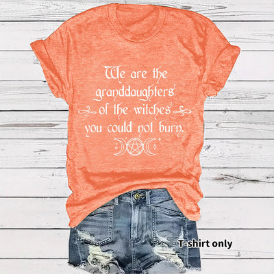 Moon Letter Printed T-Shirt