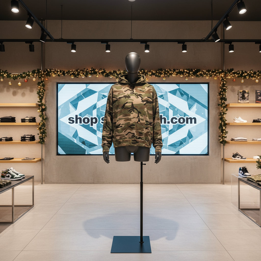 Campus large hoodie for outside