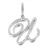 Hip hop accessories grass letter pendant melon seed buckle Cuban chain accessory