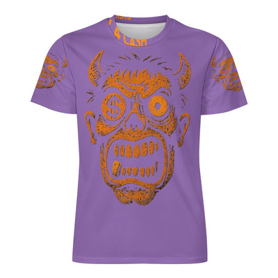 Ice Silk All-Over Print T-Shirt – Streetwear Tee for Cool Comfort