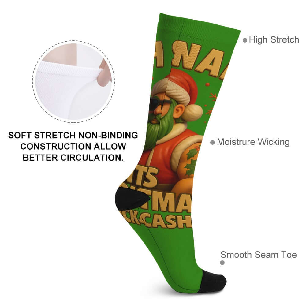 “OH SNAP IT’S CHRISTMAS” Socks - Limited Holiday Drop