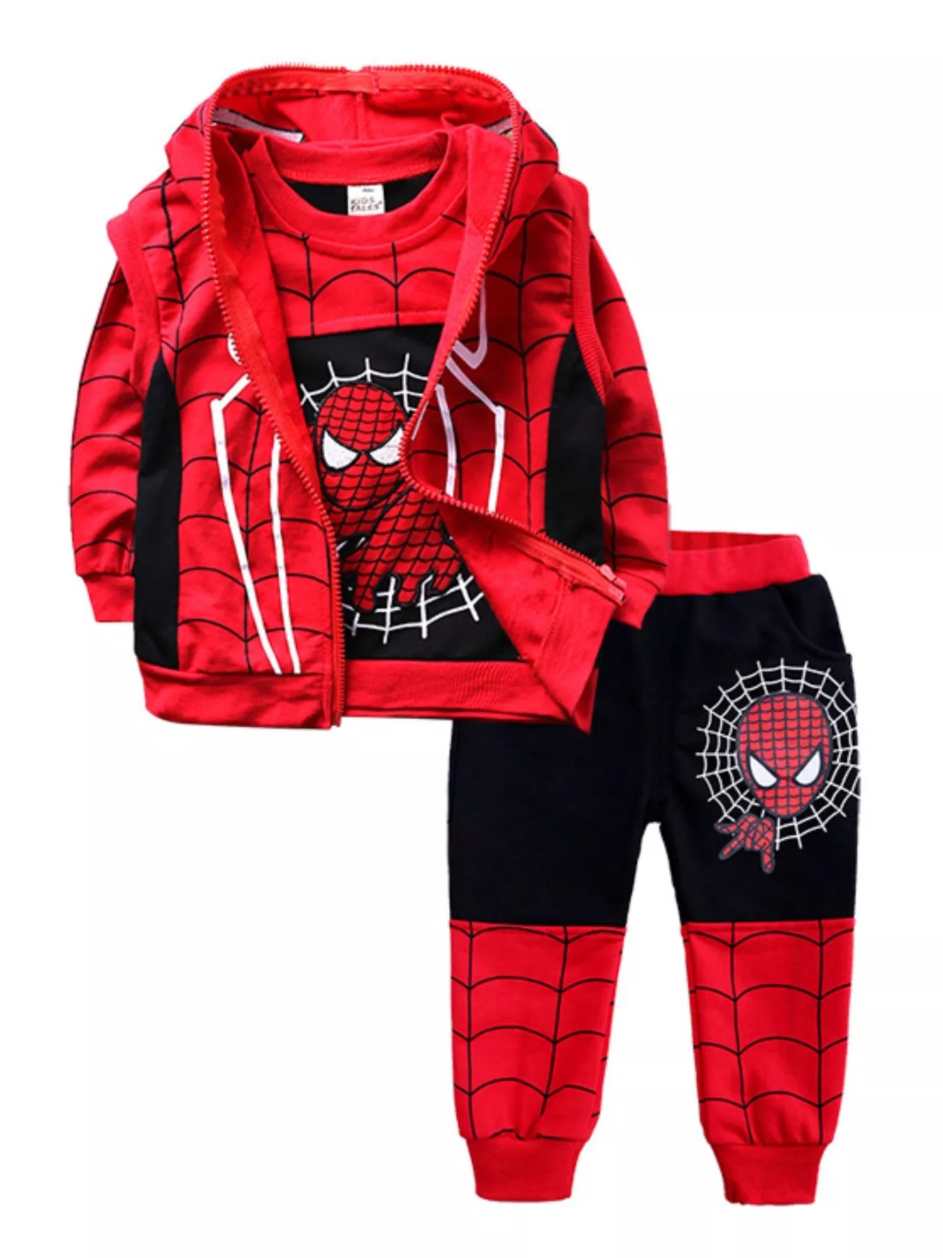 Spiderman 3-Piece Outfit Set
