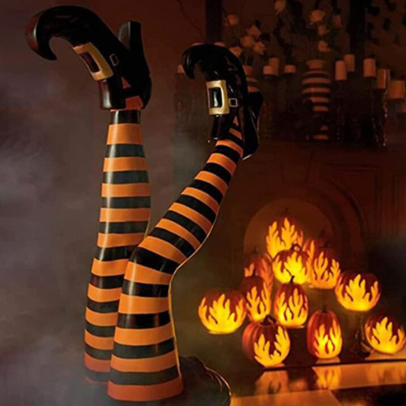 Halloween Decoration Evil Witch Thighs Opposite Sex Funny Beautiful Legs