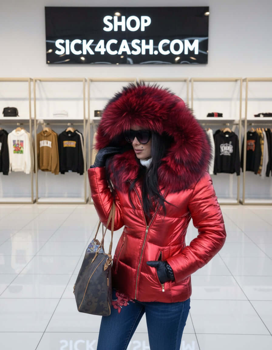 SICK4CASH European and American Cotton Jacket