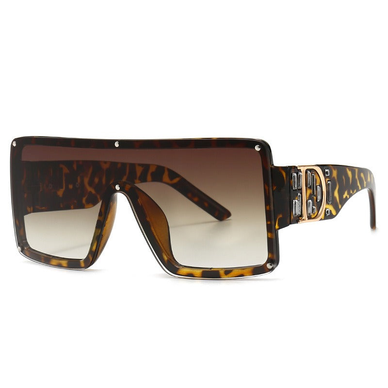 Sunglasses for men, trendy street photography, versatile cross-border sunglasses