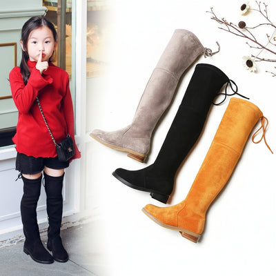 Princess Girls Boots  Waterproof Winter Snow Boots for Kids Autumn/Winter