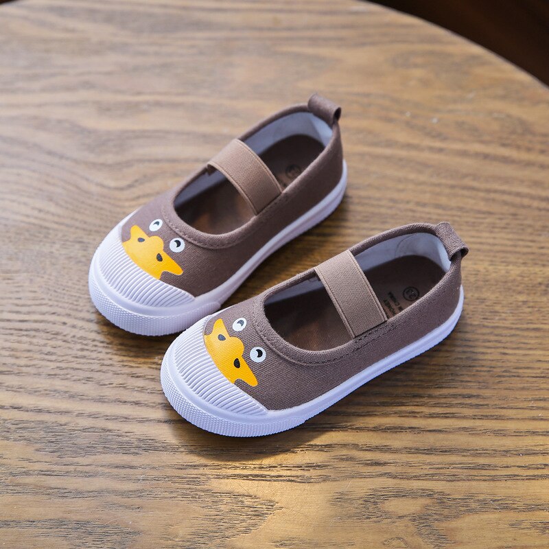 Kid’s White Canvas Shoes – Spring & Autumn Edition