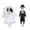 Ghost House Halloween Skeleton Bride Groom Decoration Chamber of Secrets Horror Bar Party Scene Decoration Trick Props