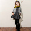 S4C Winter Girls Dress Thicken Girls Warm Cotton A letter Dress Kids Cute Style Comfortable material big Peplum with Dress GA