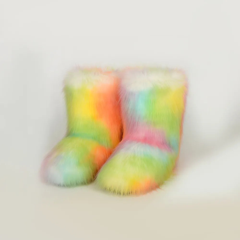🔥 Thermal Fuzzy Platform Boots — by SICK4CASH