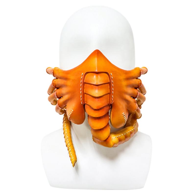 Halloween Horror Rubber Scary Half Face Bug Mask Explosion Models Latex Mask Face Hugger Scorpion Props