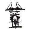 Strap Cross Uniform Strap Set Sexy Gathering Fun Underwear Underwear Four Piece Set