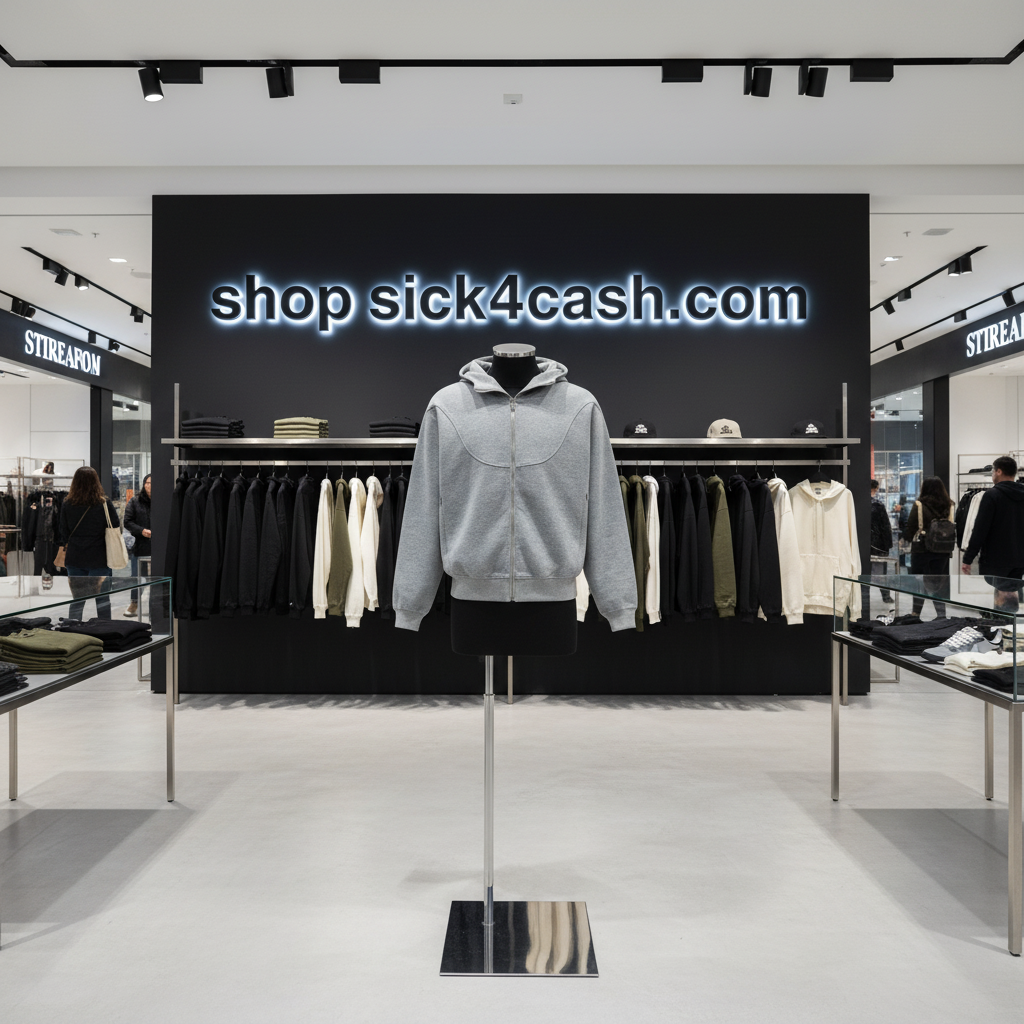 Gray designer hoodie sick4cash