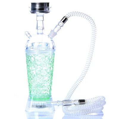Acrylic LED Light Hookah Cup Set