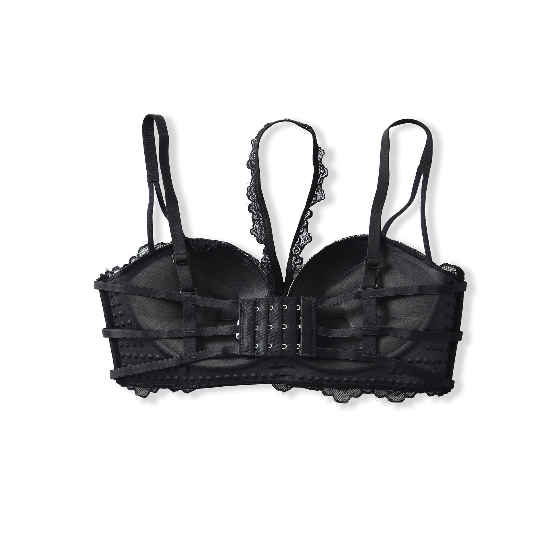 Women Lace Neck Strap Suspender Bra Set – Sculpted Seduction with a Soft Edge