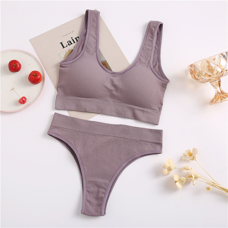 Seamless Wireless Lingerie Set – Smooth, Sculpted, and Unapologetically You