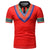 Short Sleeve Top Turn Down Collar Men Casual African Style