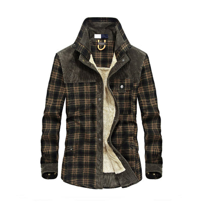 S4C Men Cotton Liner Casual Shirts Outerwear