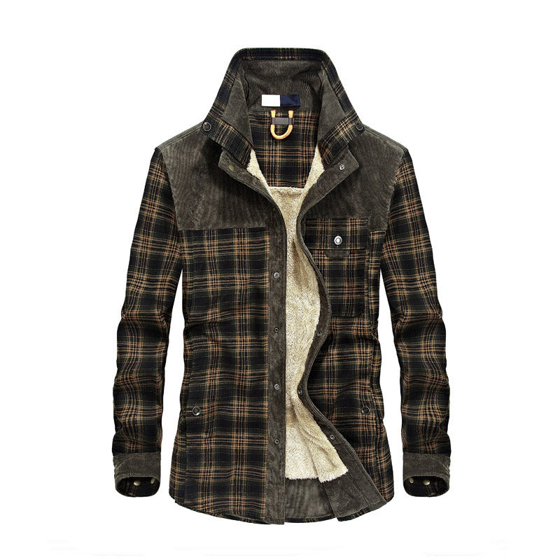 S4C Men Cotton Liner Casual Shirts Outerwear