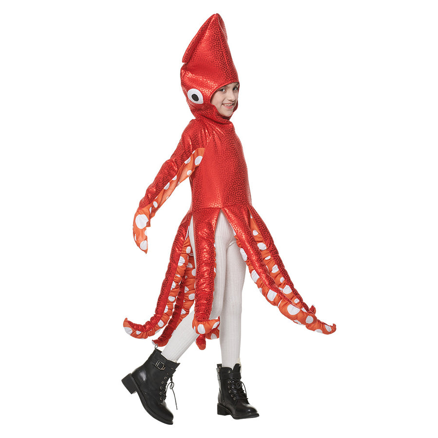New Halloween children's costumes sea creatures cute squid one piece school party funny costumes
