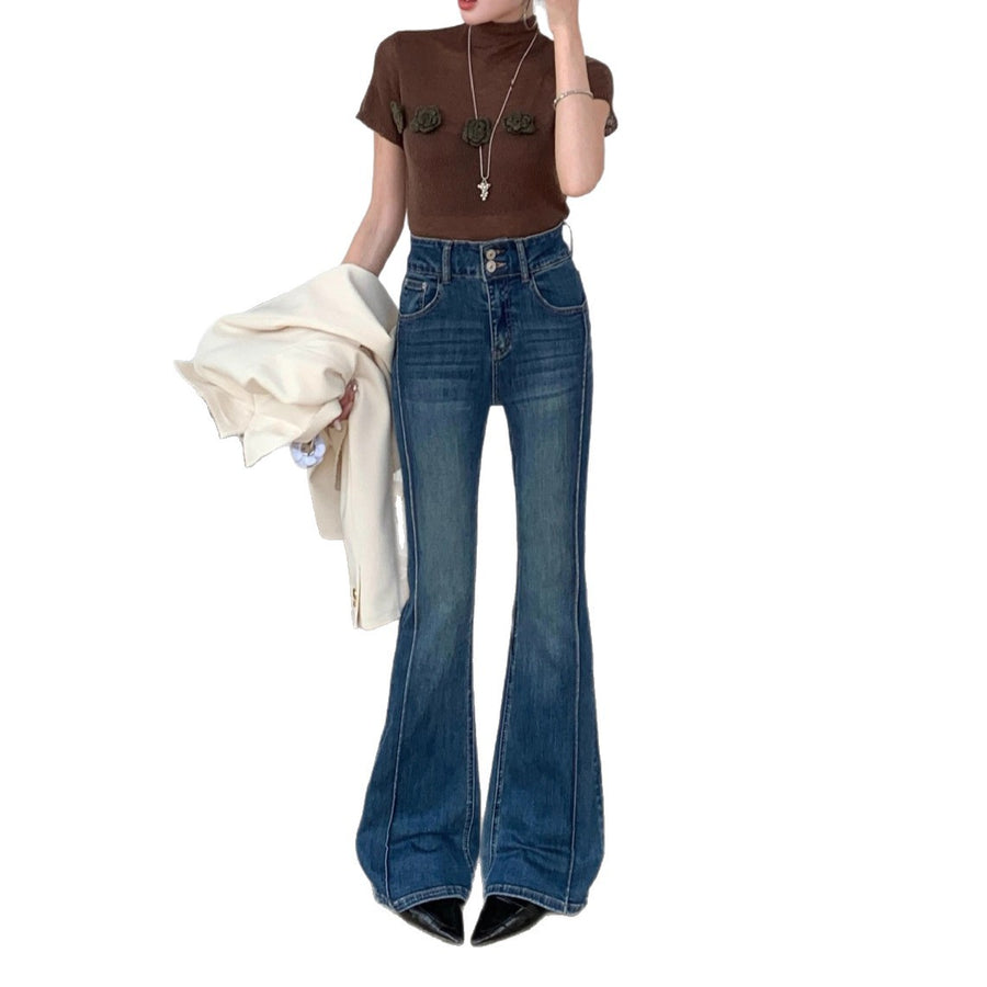 High-Waisted Retro Flare Jeans – Tall Girl Power, Activated