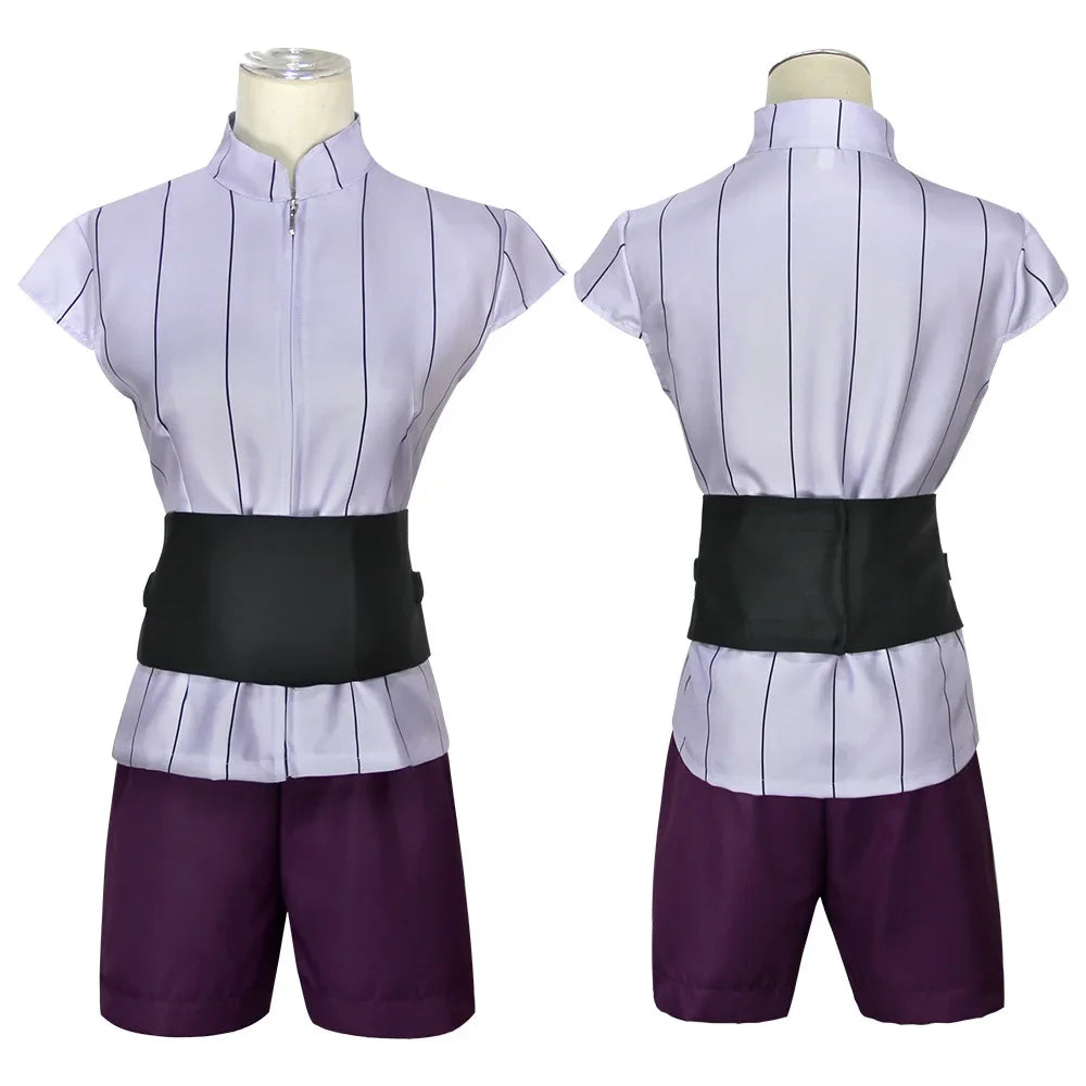 Hyuga Hinata Cosplay Costume Set – Women’s Ninja Outfit with Purple Wig for Halloween & Carnival - Limited Holiday Drop