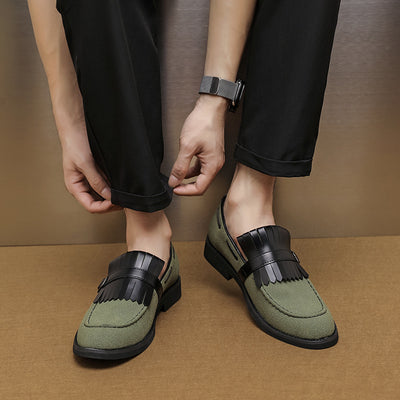 SICK4CASH® Business Formal Leather Shoe Slip into legacy. This low-cut, British-style