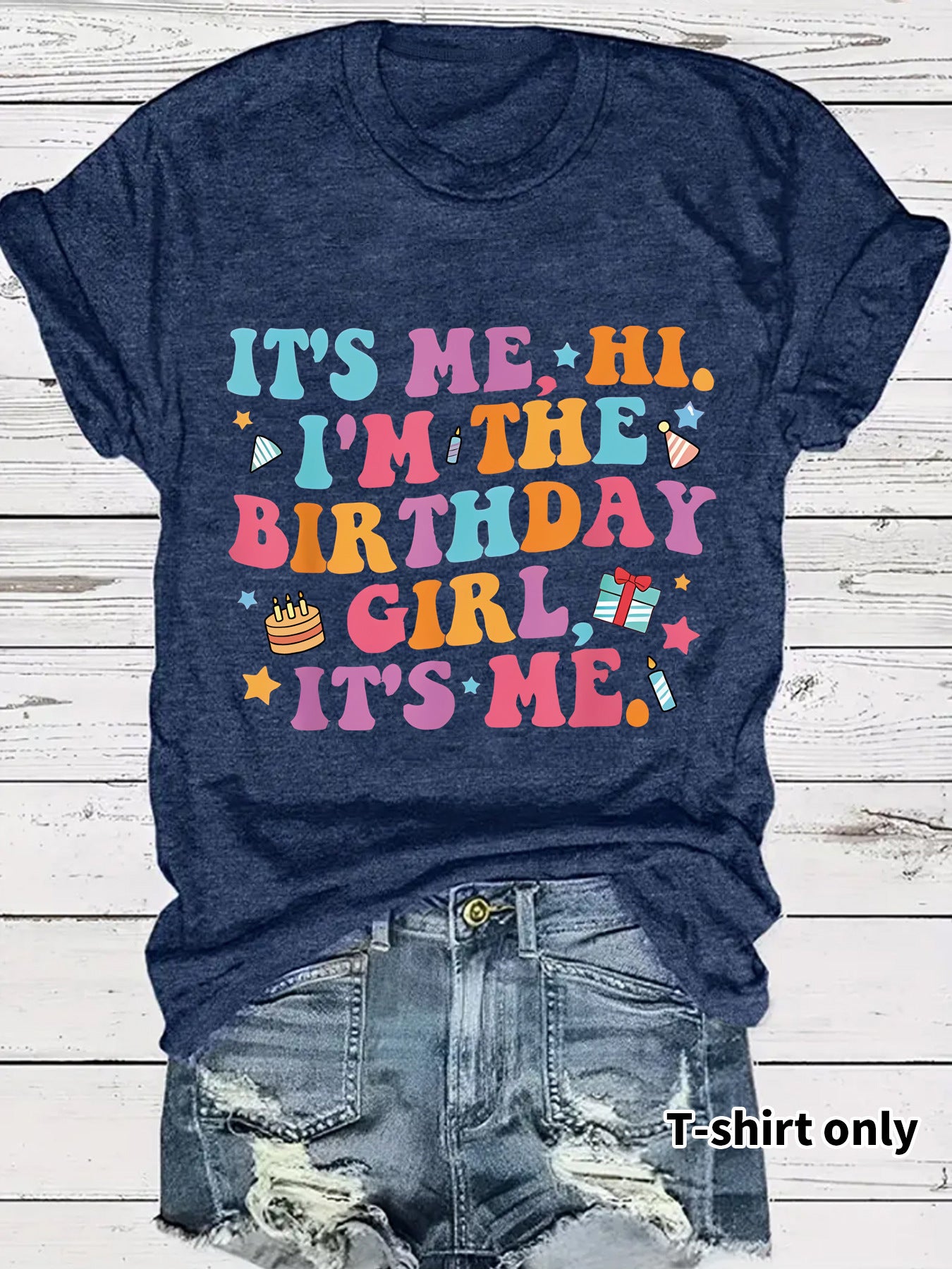 Happy Birthday to Myself – Alphabet Tee
