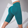 S4C Seamless Butt-Lifting Fitness Pants with Tummy Control and High Waist Peach Bottom Yoga Shorts