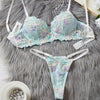 Embroidered Bra &amp; Panty Set – Light, Laced, and Made to Sizzle