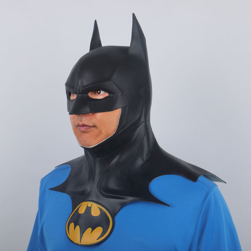 Batman Headgear Mask Long Full Face Mask Halloween Flash Movie Cos Prop