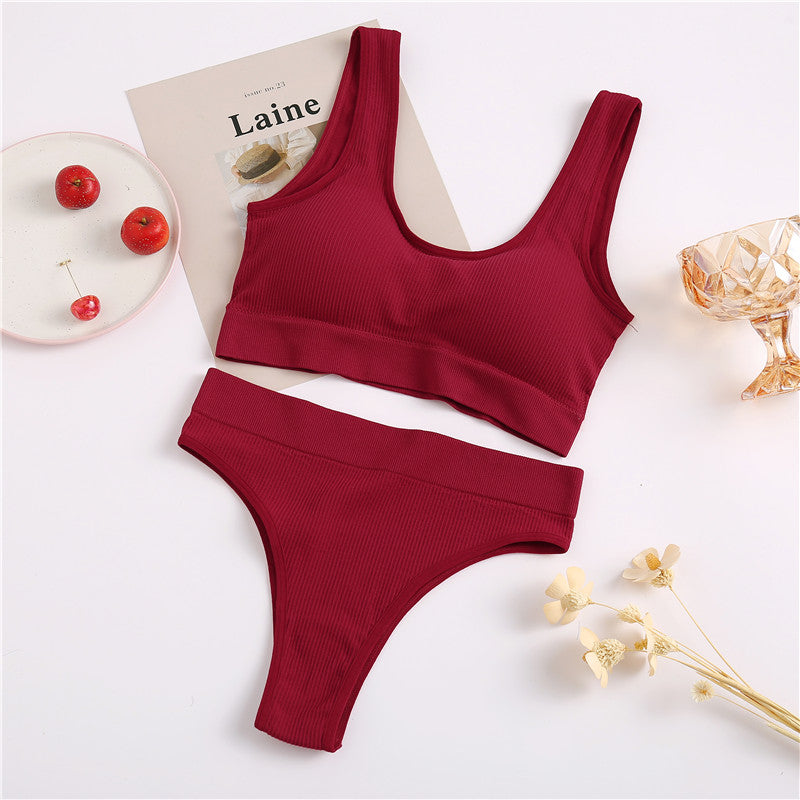 Seamless Wireless Lingerie Set – Smooth, Sculpted, and Unapologetically You