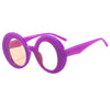 New Fashion Large Frame Round Sunglasses for Men and Women