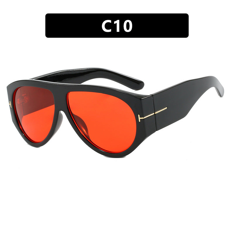 Black female polar glasses uv