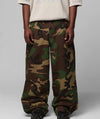 S4C Pocket Multi-Pocket Decorative Camouflage Cool Street Loose Denim Trousers Women's Work Pants