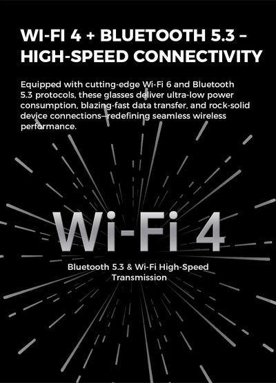 S4C  Bluetooth AI shooting glasses Bluetooth call voice assistant real-time translation 5-megapixel shooting stabilization