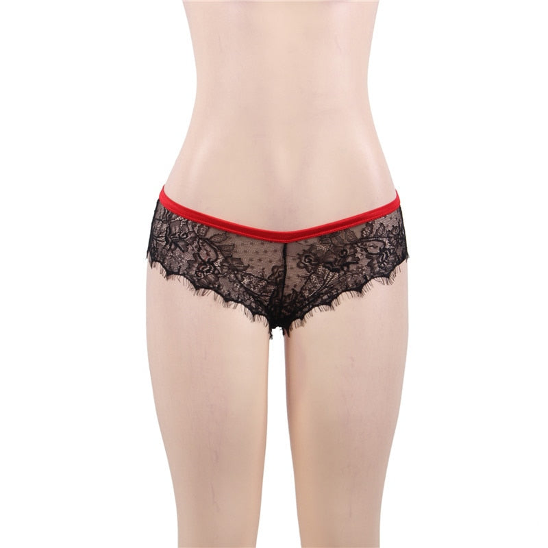 Women Thin Transparent Lace Briefs – Barely There, Boldly Beautiful