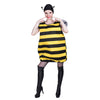 Halloween  yellow and black stripes sleeveless insect cute bee COS costume