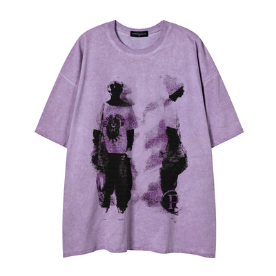 Loose casual T-shirt for men and women