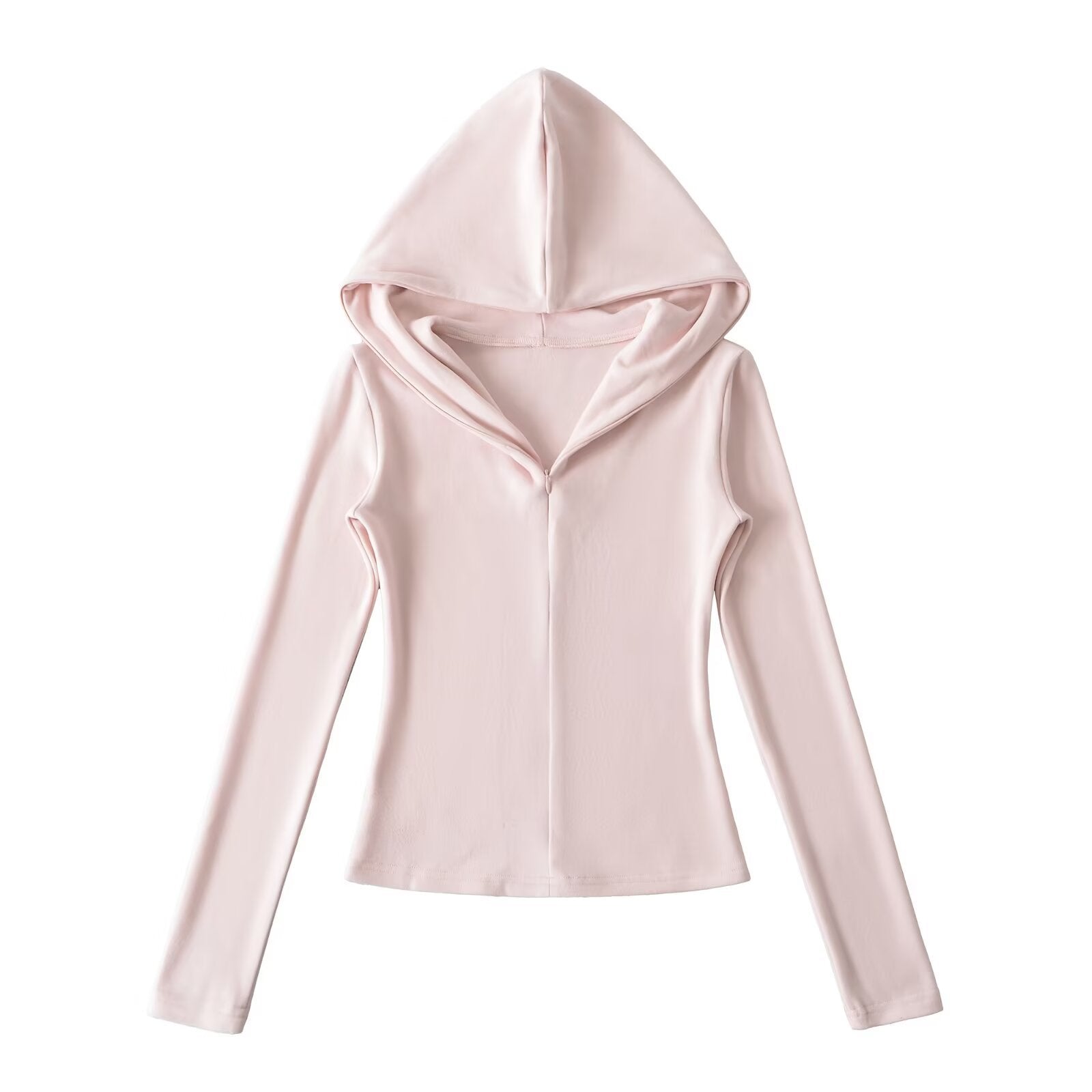 Half-Zip Slim Fit Hooded Sweatshirt