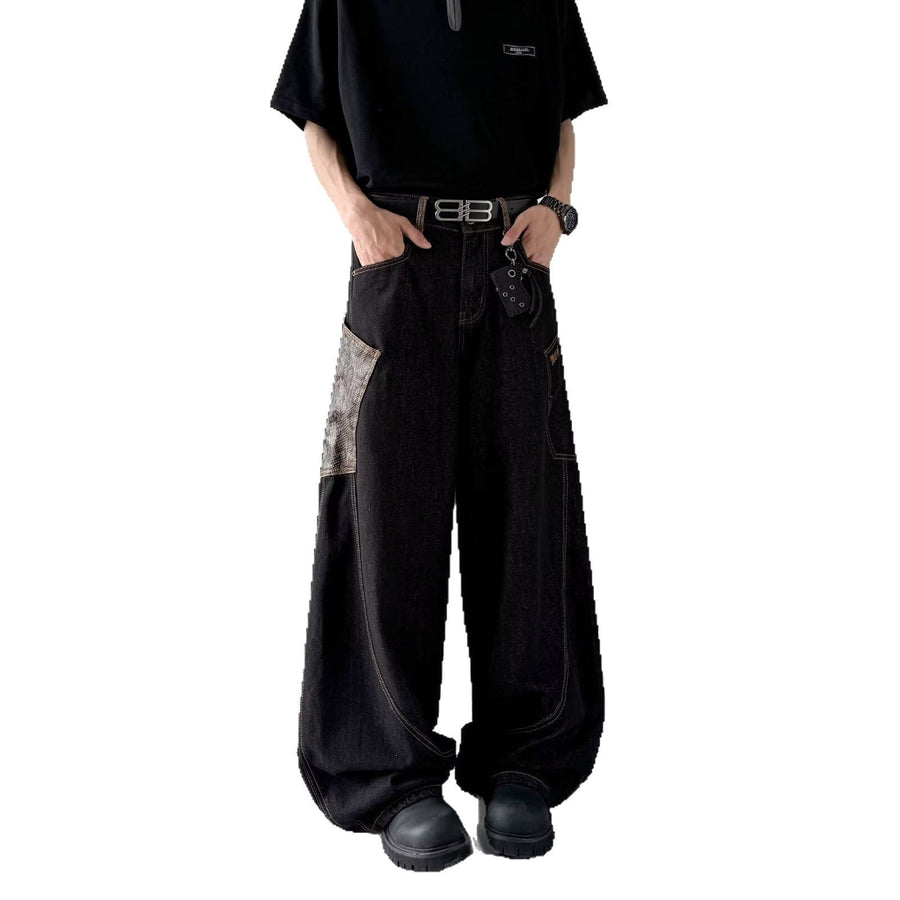 Men’s Black Denim Pants – Sleek, Rugged, Always On Point