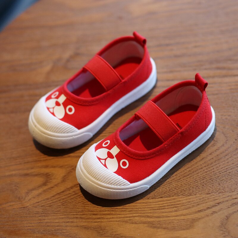 Kid’s White Canvas Shoes – Spring & Autumn Edition