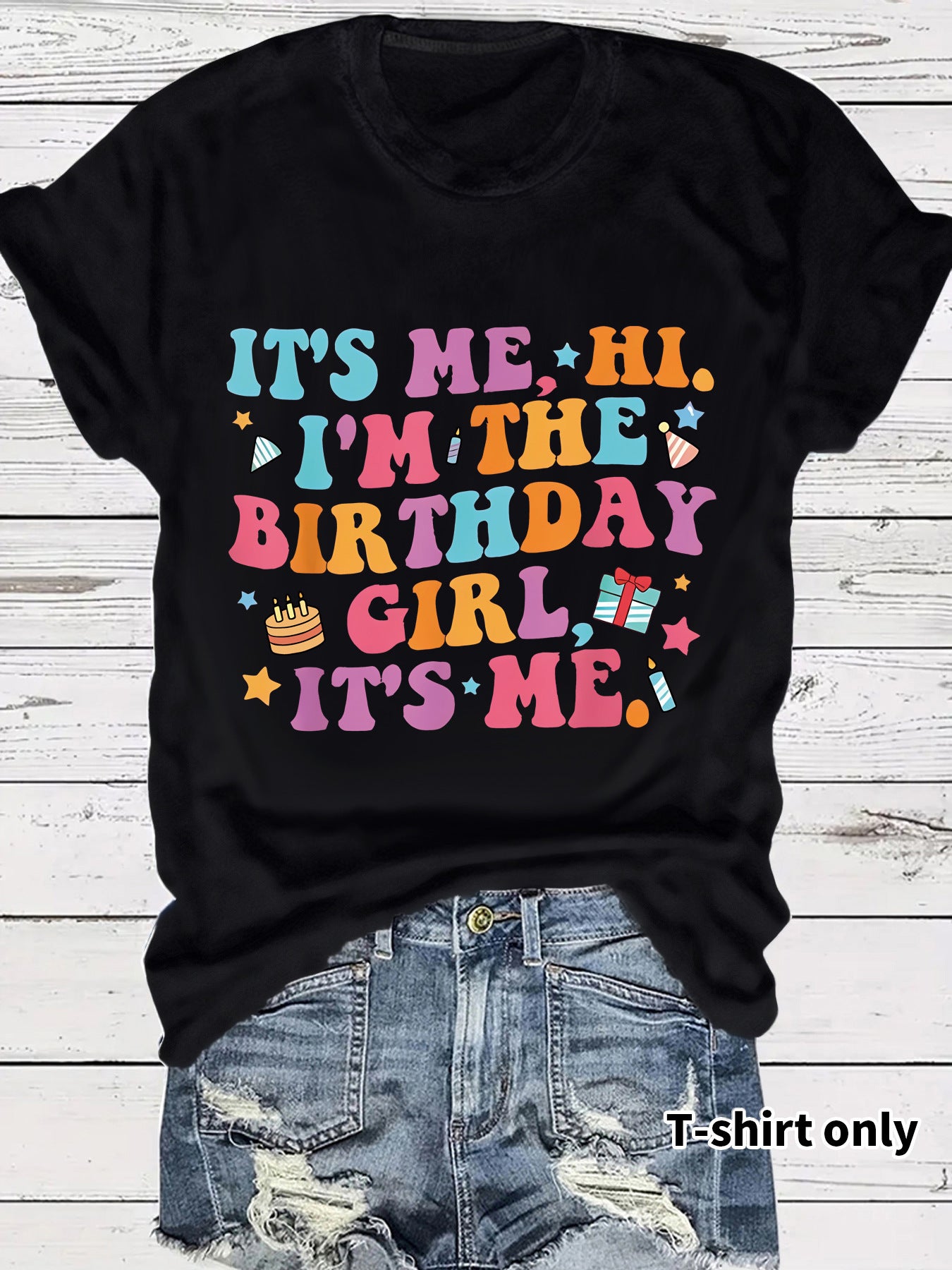 Happy Birthday to Myself – Alphabet Tee