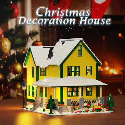 Christmas Story House Building Blocks Kit